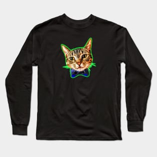 Dapper Cat Long Sleeve T-Shirt